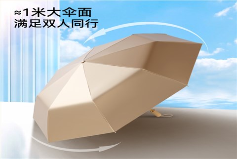 三折8骨钛金伞大花